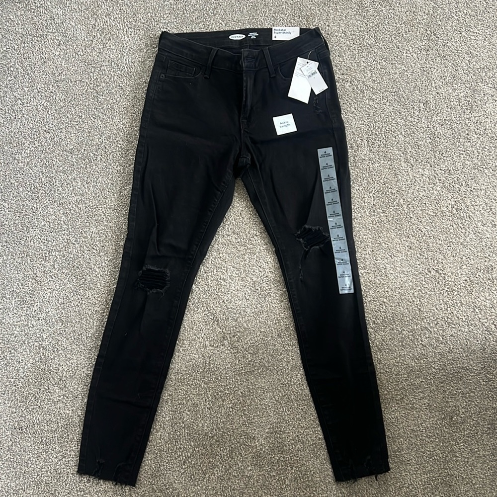 Old Navy Rockstar Super Skinny Mid-Rise Jeans